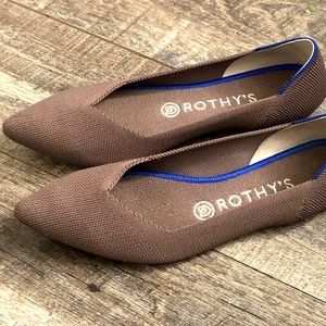 Rothy's Point - Mink - Size 8  *retired item*